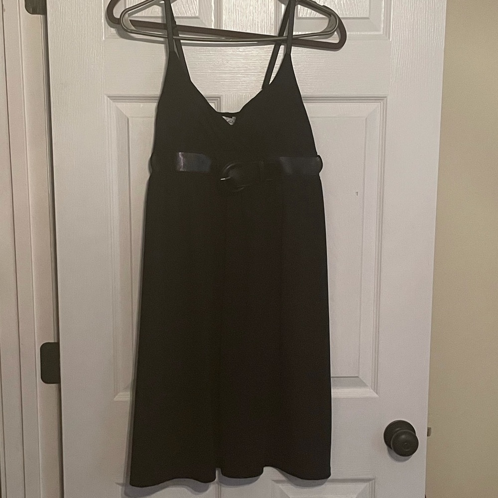 Juniors size Large black dress